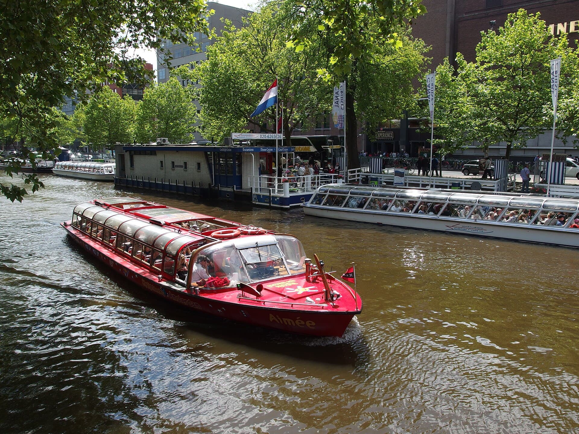 On the water